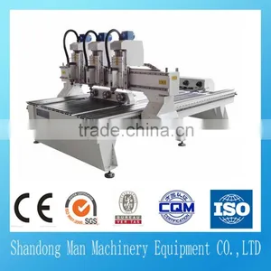Automatic 3d Wood Carving Cnc Router/ Multi Spindle Cnc Router 1325 thumbnail-1