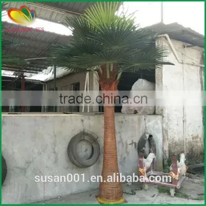 Factory Price Artificial Palm Tree Decorative Tree Artificial Fan Palm Tree thumbnail-1
