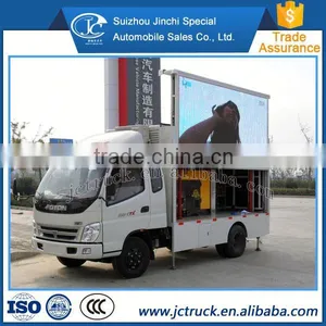 One of the Most Popular FOTON Mobile Outdoor Advertising Truckr for Hot Sale thumbnail-5