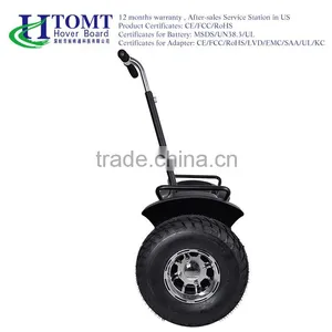 2016 Htomt 19 Inch Tyre Two Wheel Electric Scooter for Golf Course and Beach thumbnail-3