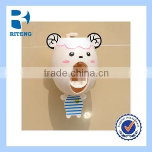 Goat Style Automatic Auto Toothpaste Dispenser Squeezing Device Toothbrush Holder thumbnail-1