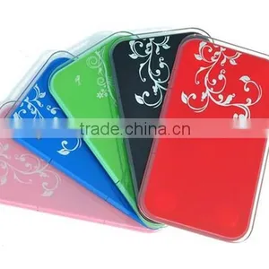 Portable Retractable Touch Digital Tempered Glass Body Scale With LCD Display, Mini Body Scale thumbnail-2