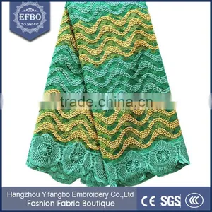 Embroidery Tulle Lace Fabric African for Wholesale Wedding Dress Lace Fabric thumbnail-5