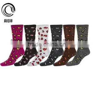 Custom Solid Striped Child Knitted Cotton Socks thumbnail-2