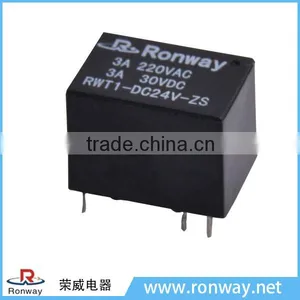 Ronway High Quality 6pin Miniature Pcb Power Type 4100 Telecom Relay thumbnail-1