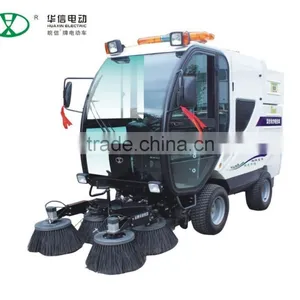 Maintenance-free Lead Acid Battery Ride-on Floor Sweeper QS4A12500 thumbnail-1