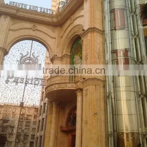 Hotel Exterior Decoration Roman Style Construction Material GFRC Column thumbnail-1