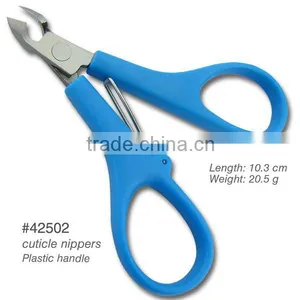 Plastic Handle Cuticle Nippers thumbnail-1