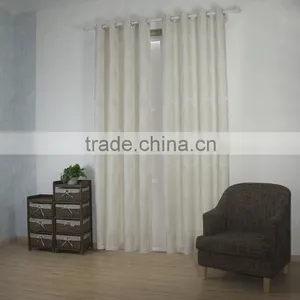 2016 New Arrival Modern Brief Style 100% Polyester Field Direction Jacquard Curtain Fabric thumbnail-1