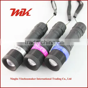 NPFN 1057 1W Zoom Adjustable Plastic Torch thumbnail-1