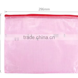 Zip Pencil Case For School,Nylon Mesh Zipper Pencil Case thumbnail-6
