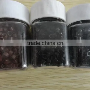 Pretty Colorful Hair Extension Micro Ring Micro Rings Hair Extension Metal Ring Micro Ring With Screw 4.5mm thumbnail-2