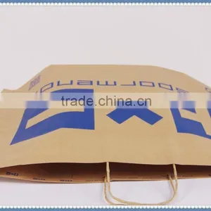 2016 New Design Brown Kraft Paper Bag With Cheaper Price With Twisted Patch Handle thumbnail-2