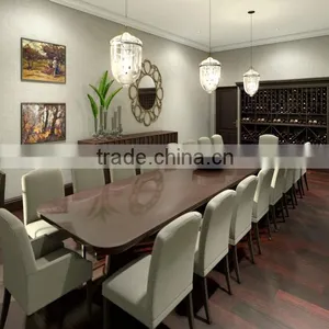 Long Restaurant Table Used in Dining Room YT035 thumbnail-1
