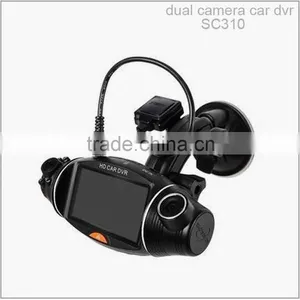 Wide Angle 120/140 Degree Adjustable Full HD Dual Camera Dash Cam thumbnail-5