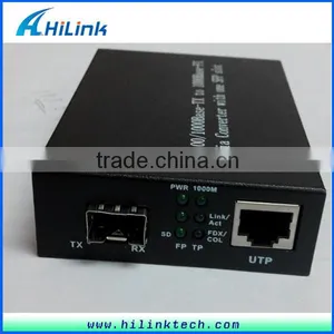 10/100/1000M Fiber WDM SFP Module Port Compatible Huawei Media Converter thumbnail-3