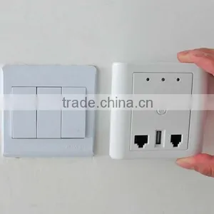 300MBPS HIGH-POWER WALL MOUNT IN-WALL AP/ ROUTERS WITH POE thumbnail-1