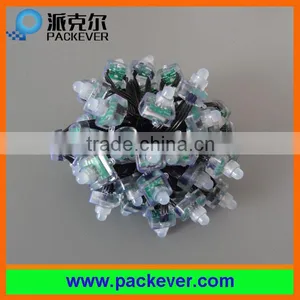 Black Cable Ws2811/sm16703/ucs1903 RGB 12mm 5V Square LED Pixel String thumbnail-4
