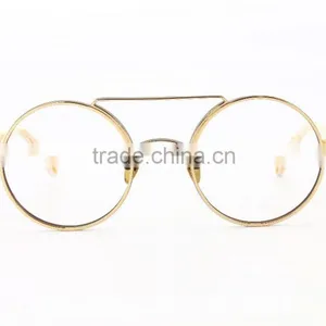 GB109 Classic Bridge Elegant Round Frame Reading Glasses thumbnail-2