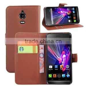 High Quality Leather Wallet For Wiko Wax Case thumbnail-2