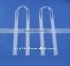 U Bent Thin Diameter Clear(Transparent )Fused Quartz Glass Tube thumbnail-1