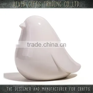 Porcelain 3D Bird Chinese Garden Decoration thumbnail-1