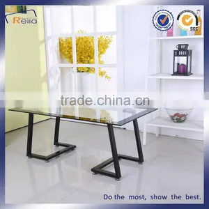 TEMPERED GLASS SIMPLE DINING TABLE COMPUTER DESK thumbnail-5