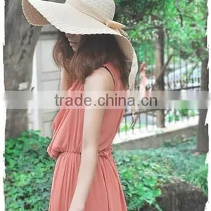 2016 Factory Direct Sexy Ladies Beach Straw Hat Popular Summer Hot Sale Girls Sombrero Straw Hat Wholesale thumbnail-5