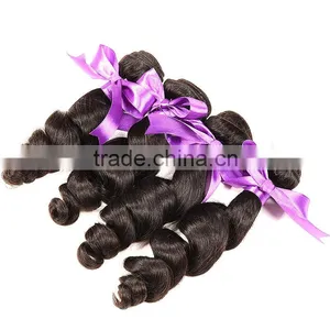 100% Natural Indian Virgin Hair,Wholesale12 14 16 18Raw Unprocessed Virgin Indian Hair,Body Wave Unprocessed Indian Hair Weaving thumbnail-2