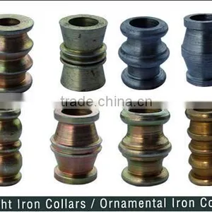 Ornamental Iron Stud, Wrought Iron Collar thumbnail-3