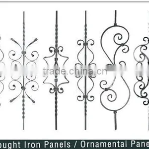 2016 Artistic Iron Component, Ornamental Wrought Iron Panels thumbnail-1