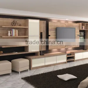 2016 Latest Designs Plywood tv Cabinet thumbnail-3
