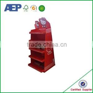 Printed Advertising Portable Cardboard Display Stand thumbnail-5