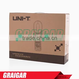 Digital Clamp Earth Ground Resistance Testers UNI-T UT273 0.01-1000ohm W/Auto Calibration & Resistance Limit Alarm Auto Range thumbnail-6