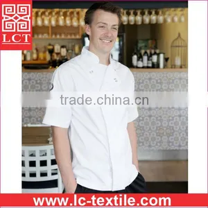 Supply Made of Twill Weave Gabardine for Long Lasting Wear Uniform Tunic Chef Tunic(LCTU0026) thumbnail-4