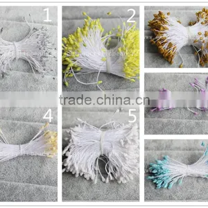 6CM Factory Wholesale Artificial Flower Pistils Flower Stamen With Glitter For Decoration Wedding Flowers thumbnail-6