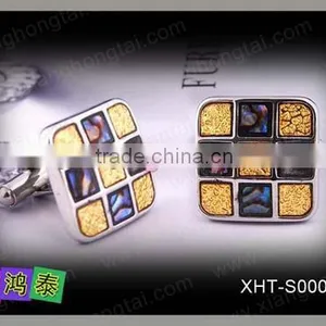2014 New Fashion Stainless Steel Cufflink Cuff Clip Jewelry thumbnail-1