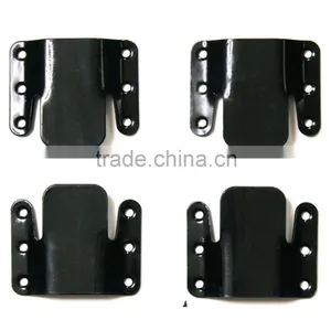 Furniture Hardware(Black Sectional Connector Great Non Sliding Sofa Fastener for Couch, Loveseat, Recliner, Chair) thumbnail-1
