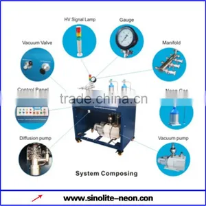 2015 SINOLITE Hot Sale KX-B Neon Vacuum System for Neon Tube Making With CE Certificate thumbnail-4
