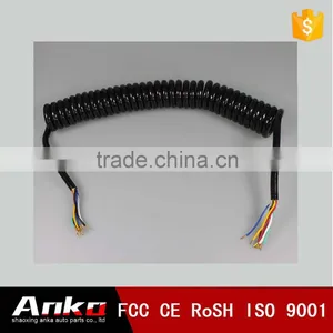 15 Ft. 7-way Abs Coil Cable,spiral Coiled Wire Cable,automobile Cable Parts thumbnail-1