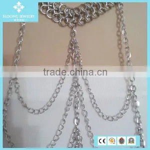 Wholesale Turkish Silver Body Chain Necklace Jewelry thumbnail-5