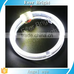 China Factory Direct Wholesale Led Light Auto Bulds Light Guide Ange Eyes Ring Head Lamp Car Led Lighting Angel Eyes thumbnail-5