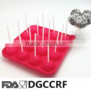 Beautiful and Popular Silicone Cake Pop Maker Lollipop Candy Mold thumbnail-1