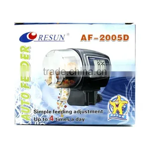 RESUN AF-2005D Digital Automatic Aquarium Fish Feeder Food Fish Tank Food Feeder Timer/ Aquarium Feeder/auto Pet Feeder thumbnail-1