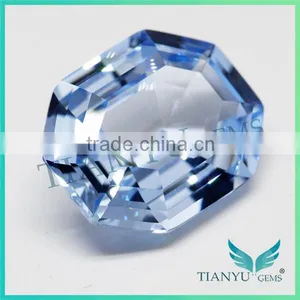 2016 Most Popular AAAAA Artificial Synthetic Spinel Gem Octagon Cut thumbnail-2