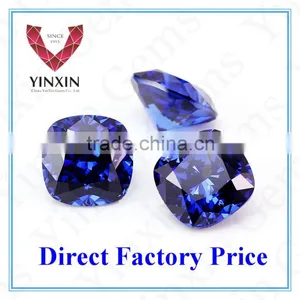 Factory Direct Sale Small Losse Cushion Cut Blue Sapphire Price thumbnail-1