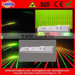 Hot Sale-2000mW 8 Pcs Green and 8 Pcs Red Fat Beam Laser Curtain/fat Beam Laser Net thumbnail-1
