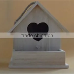 Home Bird House Ornaments,wooden Ornaments,wooden Bird Craft thumbnail-2