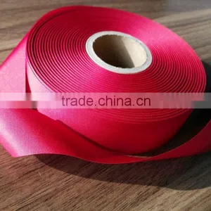 High Quality Label Fabric for Printed Labels, 100% Polyester Satin Ribbon Plain Woven thumbnail-3