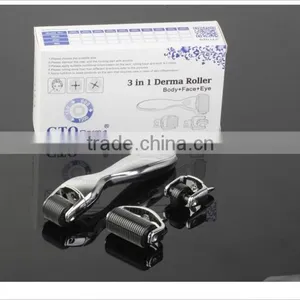 Medical CE Approval Micro Needle Skin Roller 3 IN 1 Derma Roller thumbnail-5